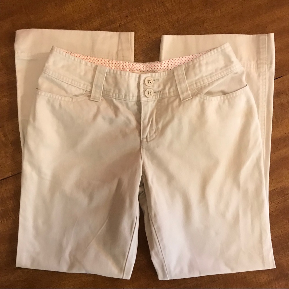 Girls Red Camel Pants